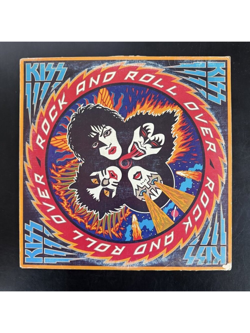 KISS ~ Rock And Roll Over 1976 Original LP CASABLANCA NBLP 7037 Vinyl